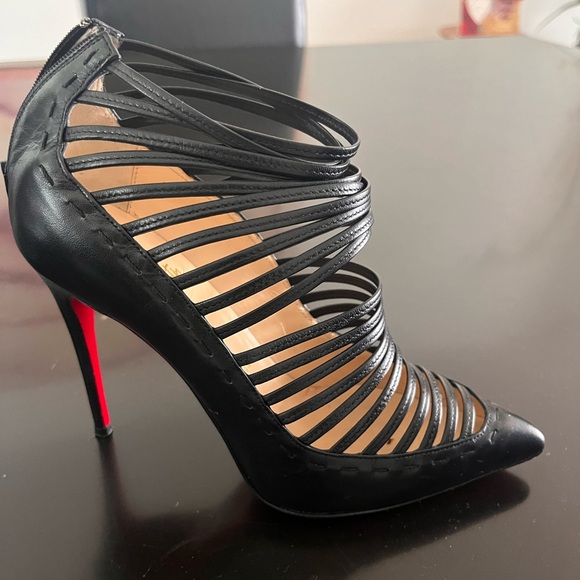Christian Louboutin Gortik 100 leather heels - Picture 1 of 8